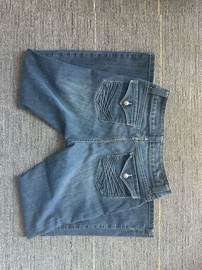 Lee Women's Blue Relaxed Fit Denim Jeans